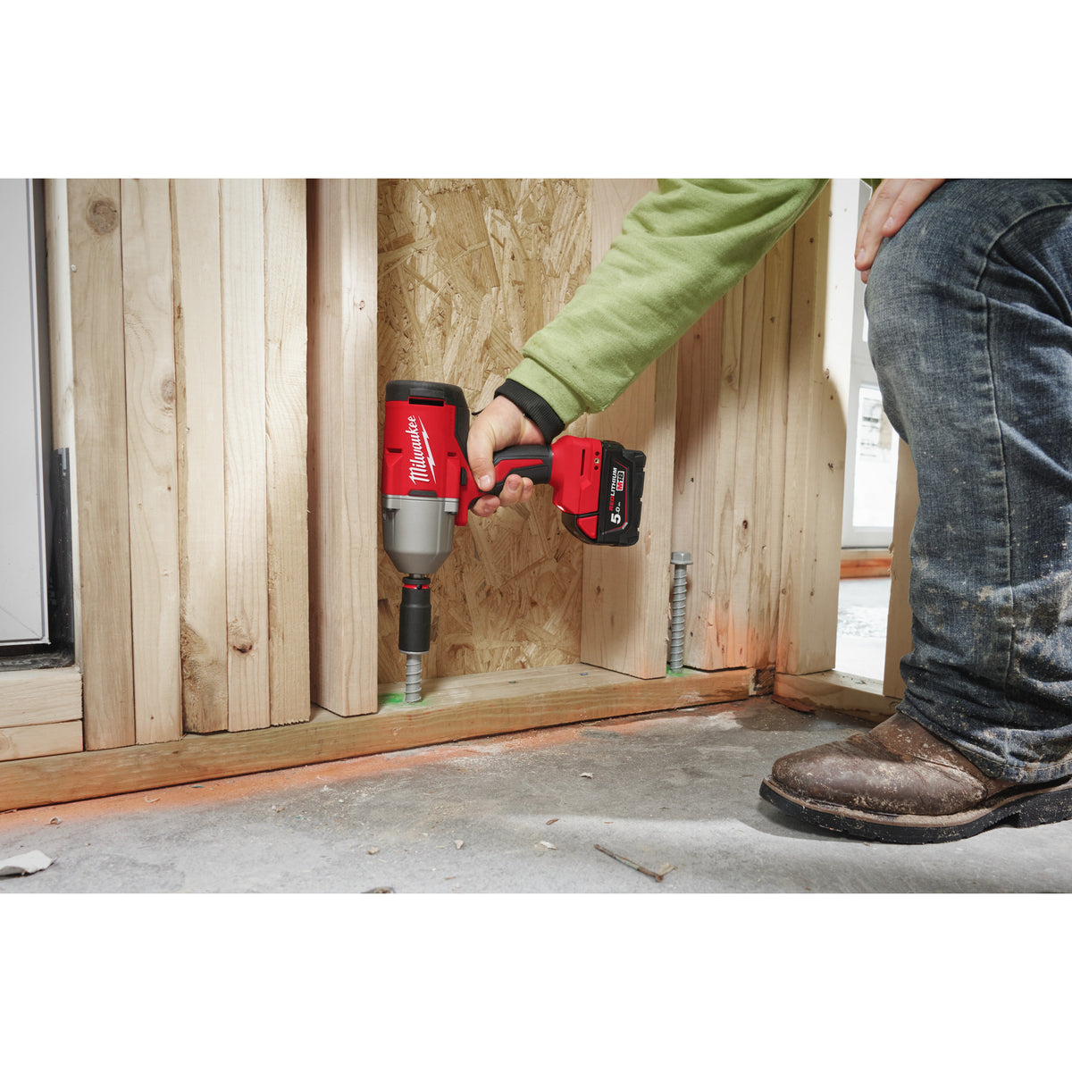 Milwaukee M18™ Bürstenloser 1/2"-Akku-Schlagschrauber Vierkant M18BLHIWF12 - Produktbild 7
