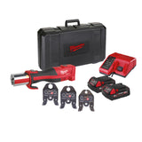 Milwaukee M18™ Bürstenloses Akku-Presswerkzeug (Sanitär) M18BLHPT-202C V-Set - Produktbild 2