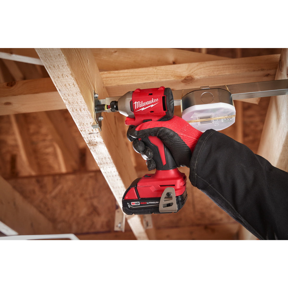 Milwaukee M18™ Bürstenloser 1/4"-Akku-Schlagschrauber M18BLIDR - Produktbild 11