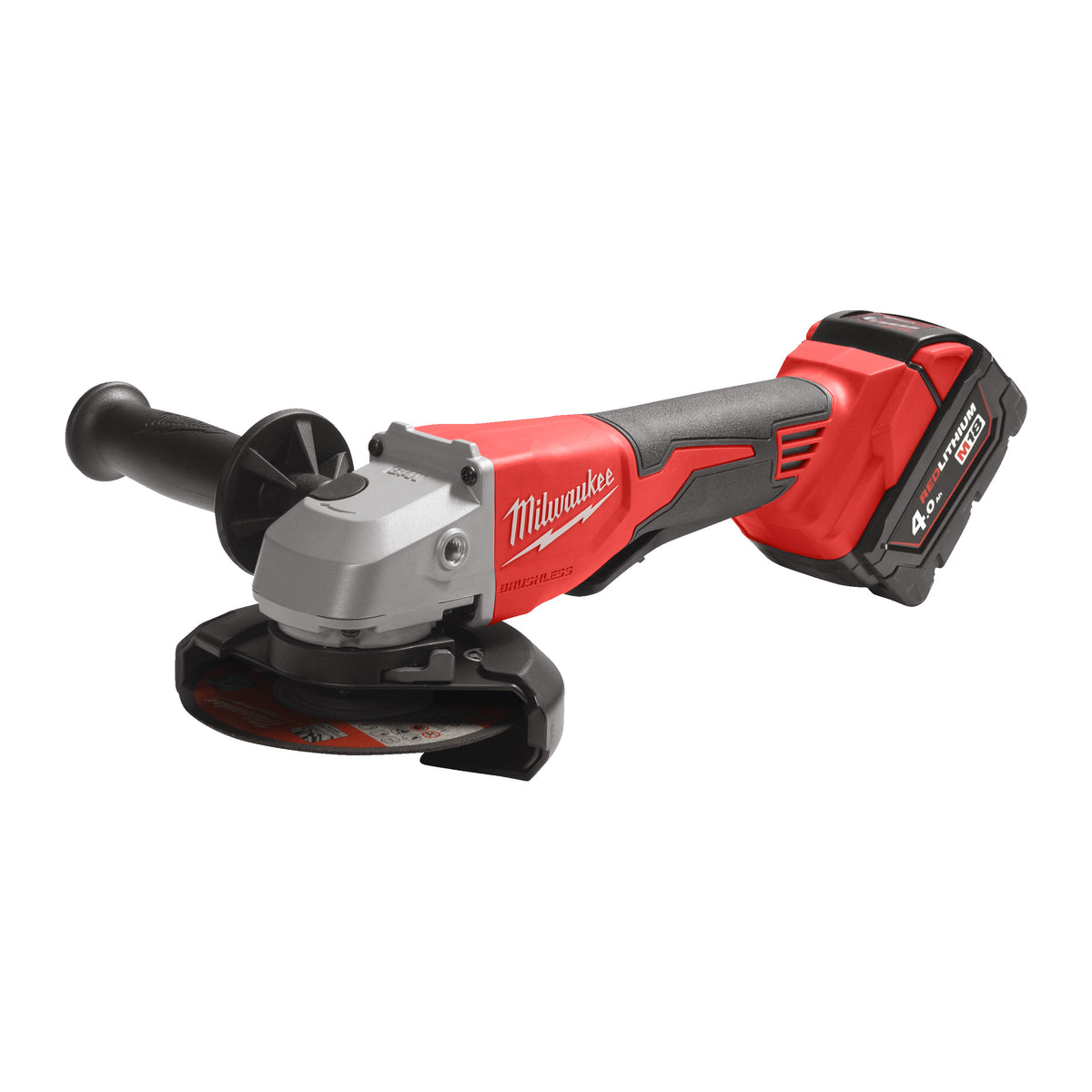 Milwaukee M18™ Akku-Winkelschleifer 125mm mit Paddleschalter M18BLSAG125XPD - Produktbild 2