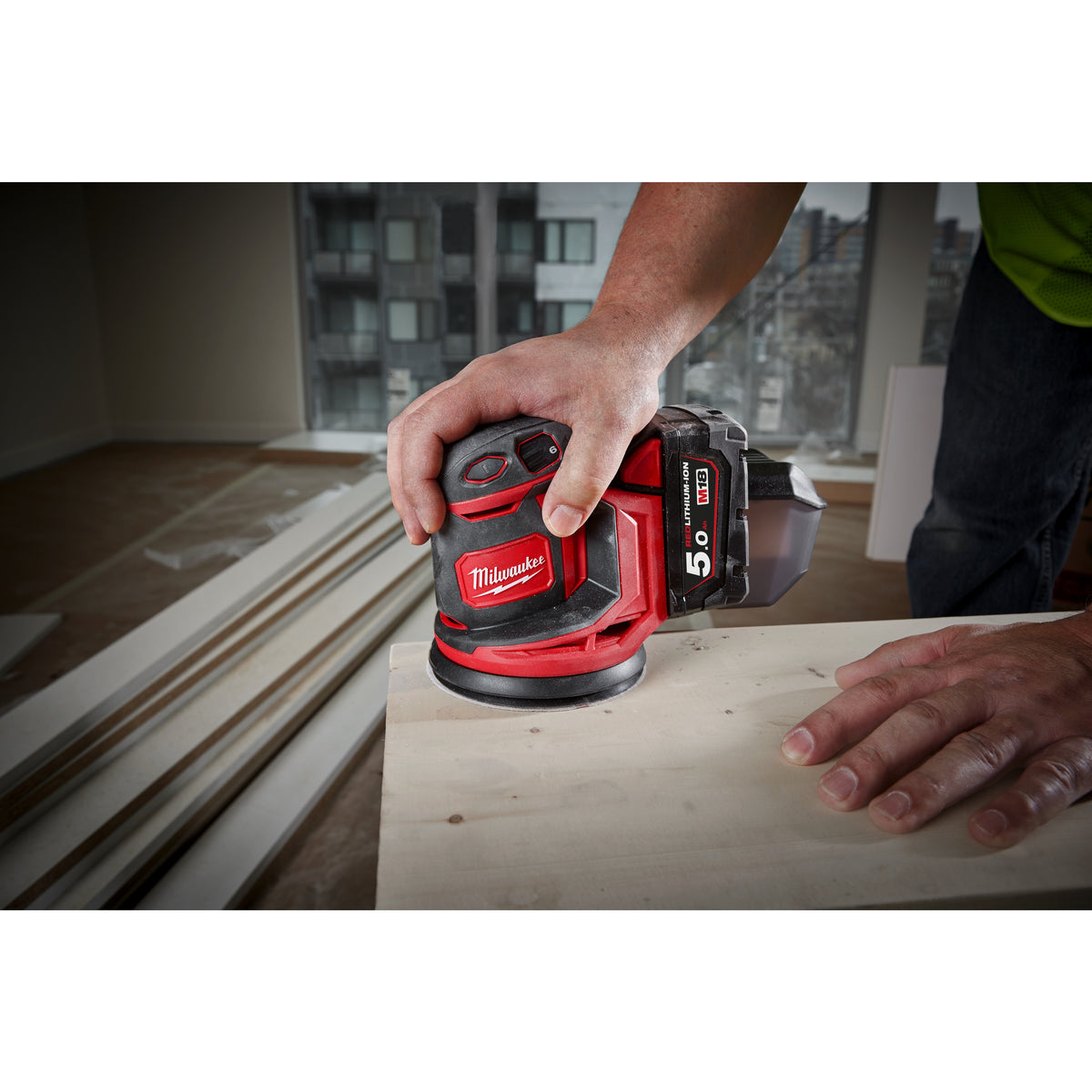 Milwaukee M18™ Akku Exzenterschleifer M18BOS125 - Produktbild 7