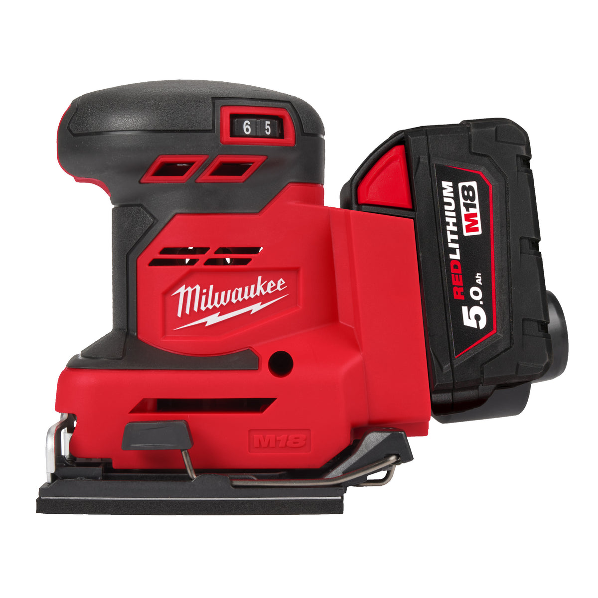 Milwaukee M18™ Akku-Schwingschleifer M18BQSS - Produktbild 2