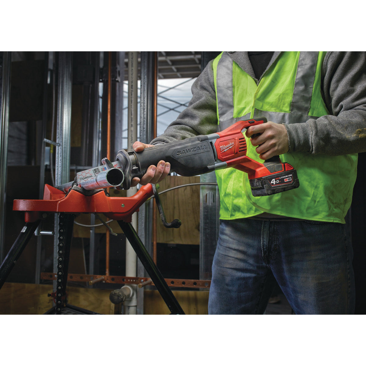 Milwaukee M18™ Bürstenlose Akku-Säbelsäge M18BSX - Produktbild 6
