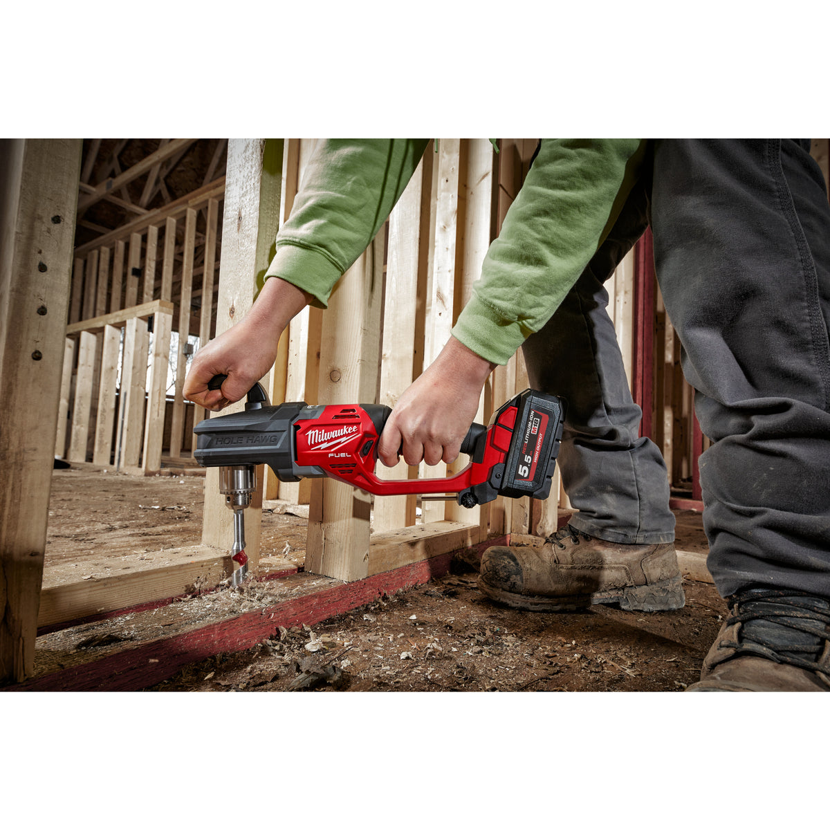 Milwaukee M18 FUEL™ Akku-Winkelbohrmaschine M18CRAD2 - Produktbild 7