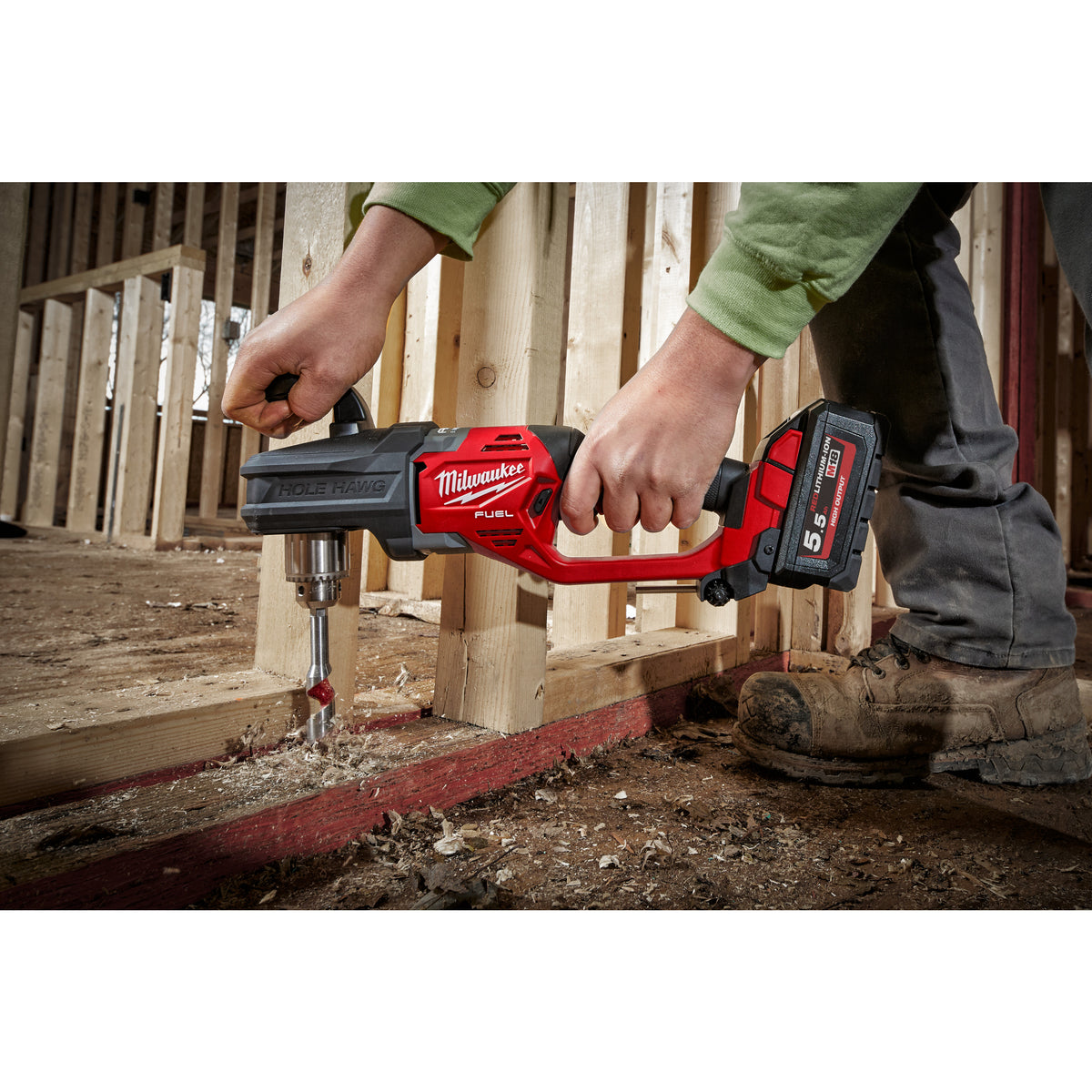 Milwaukee M18 FUEL™ Akku-Winkelbohrmaschine M18CRAD2 - Produktbild 8