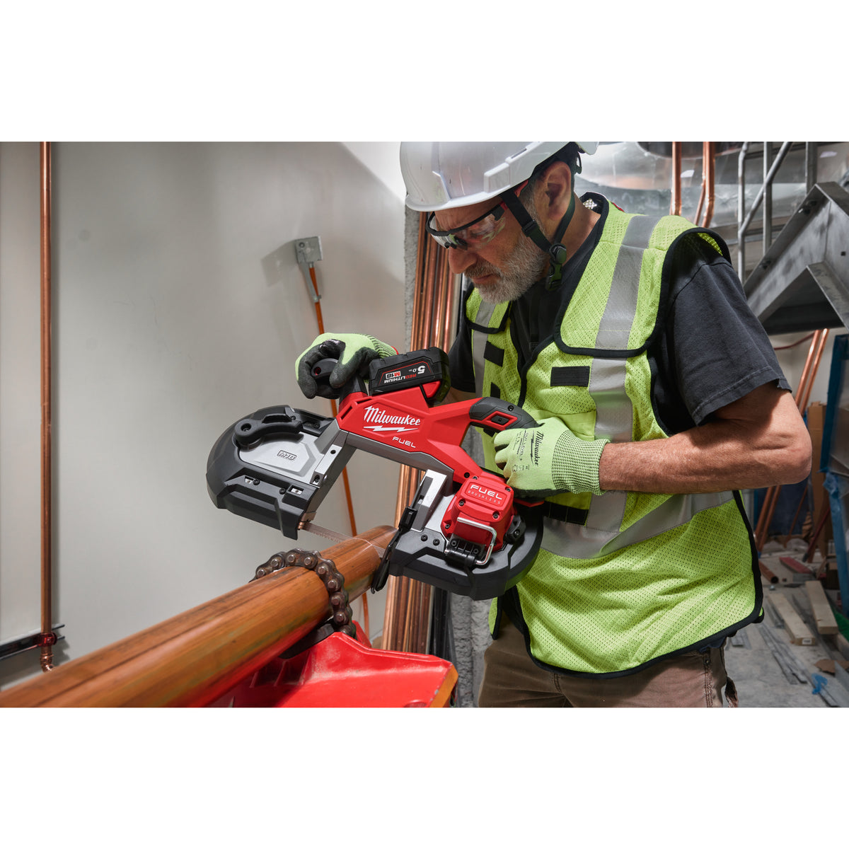 Milwaukee M18 FUEL™ Akku-Bandsäge M18FBS127 - Produktbild 10