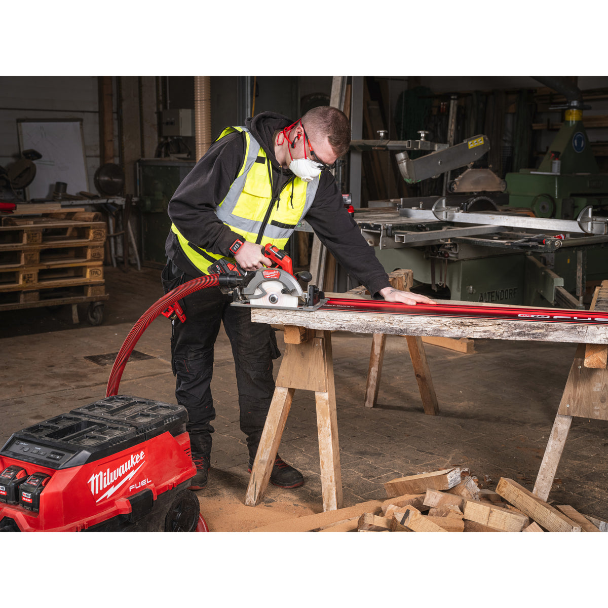 Milwaukee M18 FUEL™ Akku-Kreissäge M18FCS66GR3 - Produktbild 10
