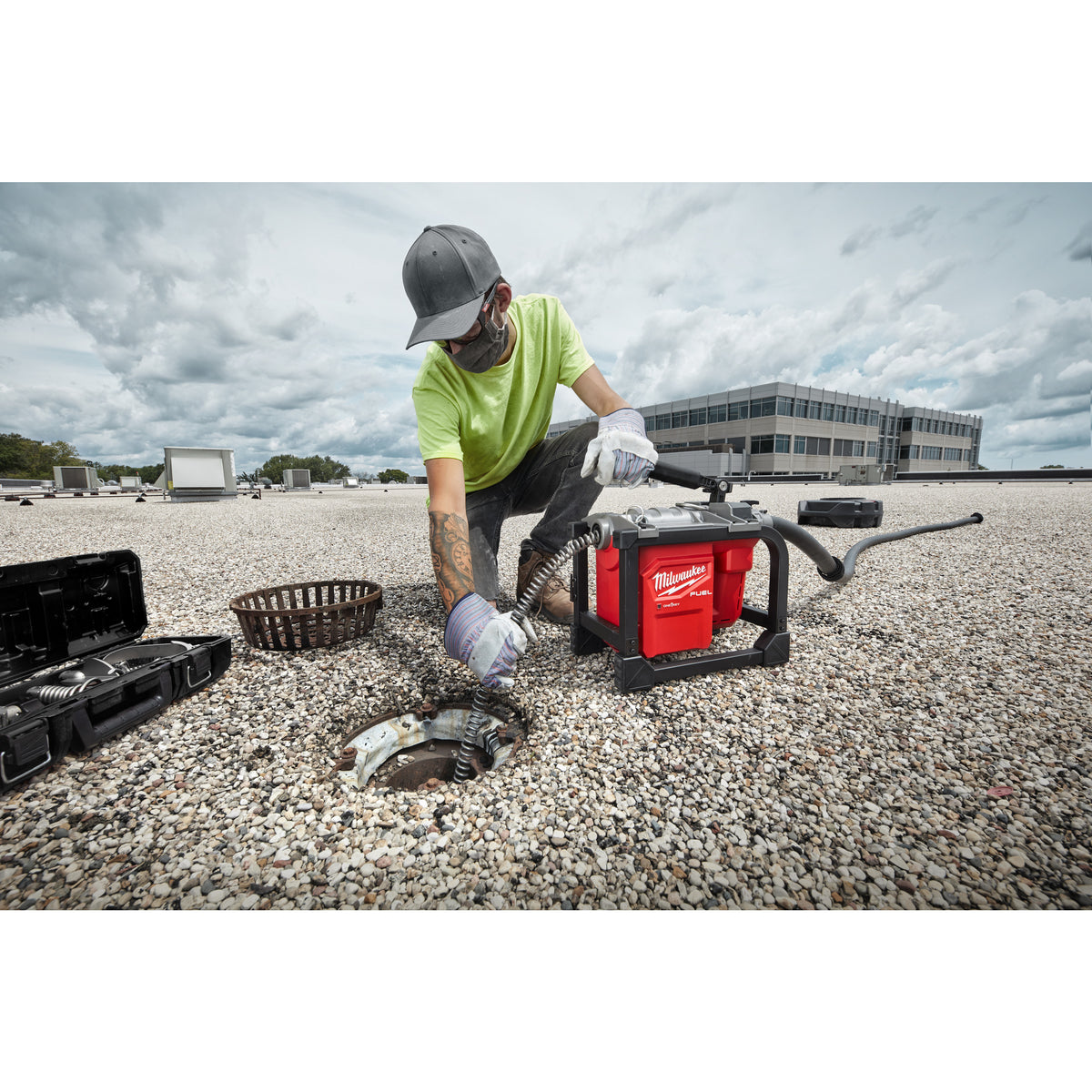 Milwaukee M18 FUEL™ Akku-Kompakt-Teilspiralmaschine M18FCSSM - Produktbild 9