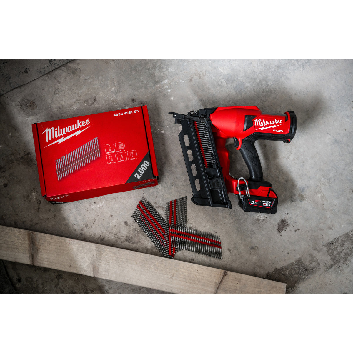 Milwaukee M18 FUEL™ Duplex Akku-Nagler M18FDN - Produktbild 7