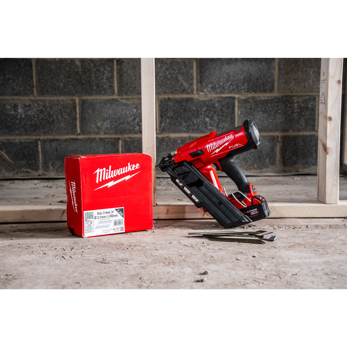 Milwaukee M18 FUEL™ Akku Nagler M18FFN - Produktbild 4