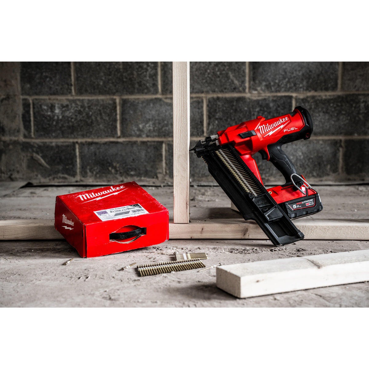 Milwaukee M18 FUEL™ Akku Nagler M18FFN21 - Produktbild 3