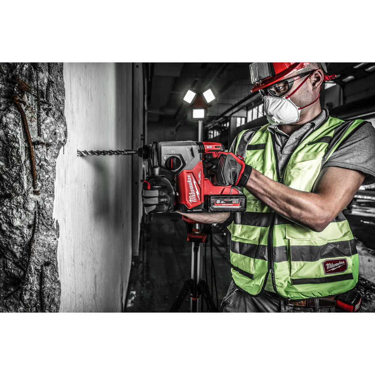 Milwaukee M18 FUEL ™ Akku-Kombihammer M18FH - Produktbild 12