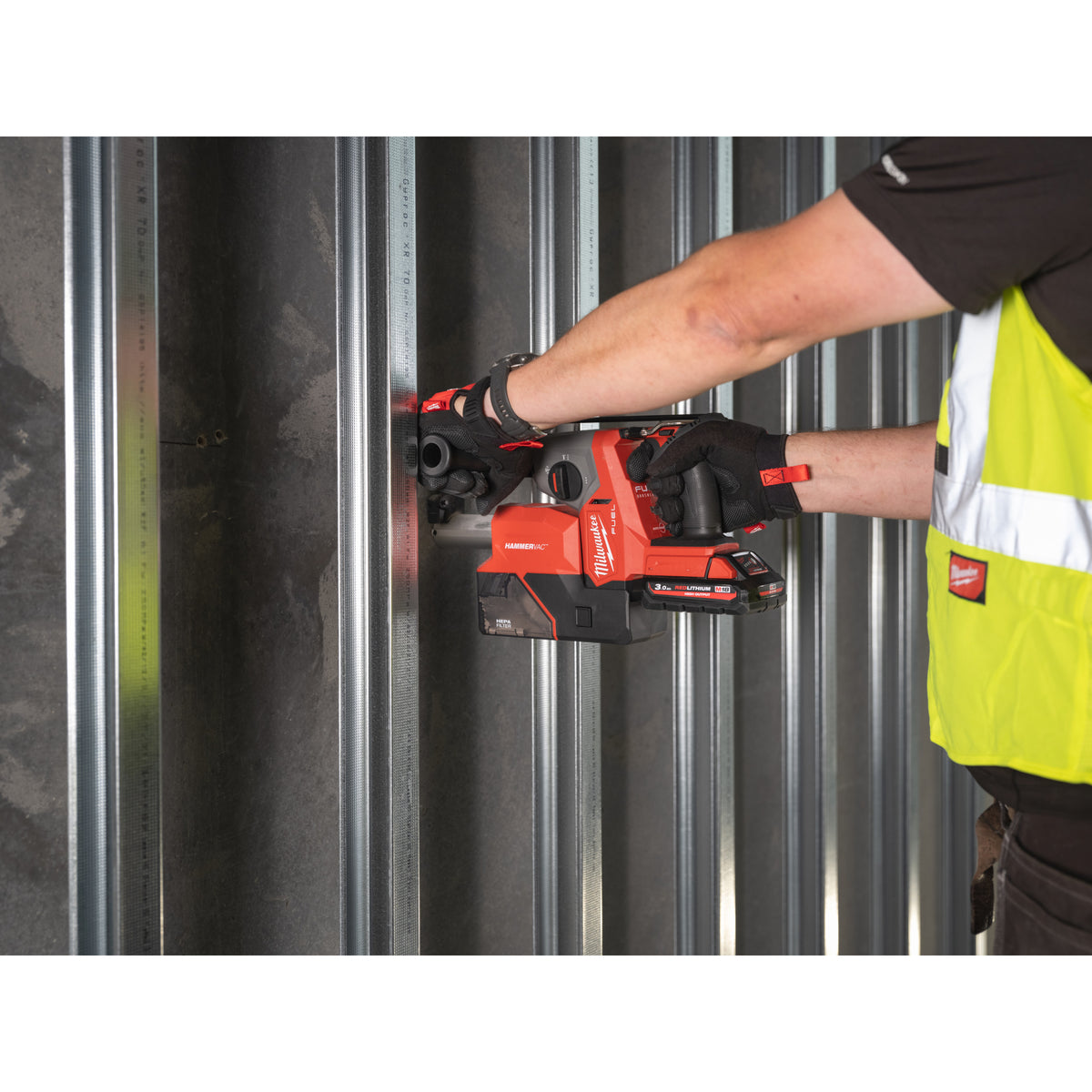 Milwaukee M18 FUEL™ SDS-PLUS Akku-Kombihammer M18FHAC16 - Produktbild 12