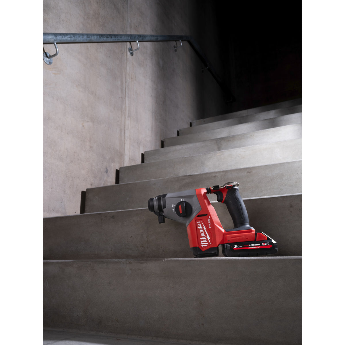 Milwaukee M18 FUEL™ SDS-PLUS Akku-Kombihammer mit Staubabsaugung M18FHACDDE - Produktbild 7