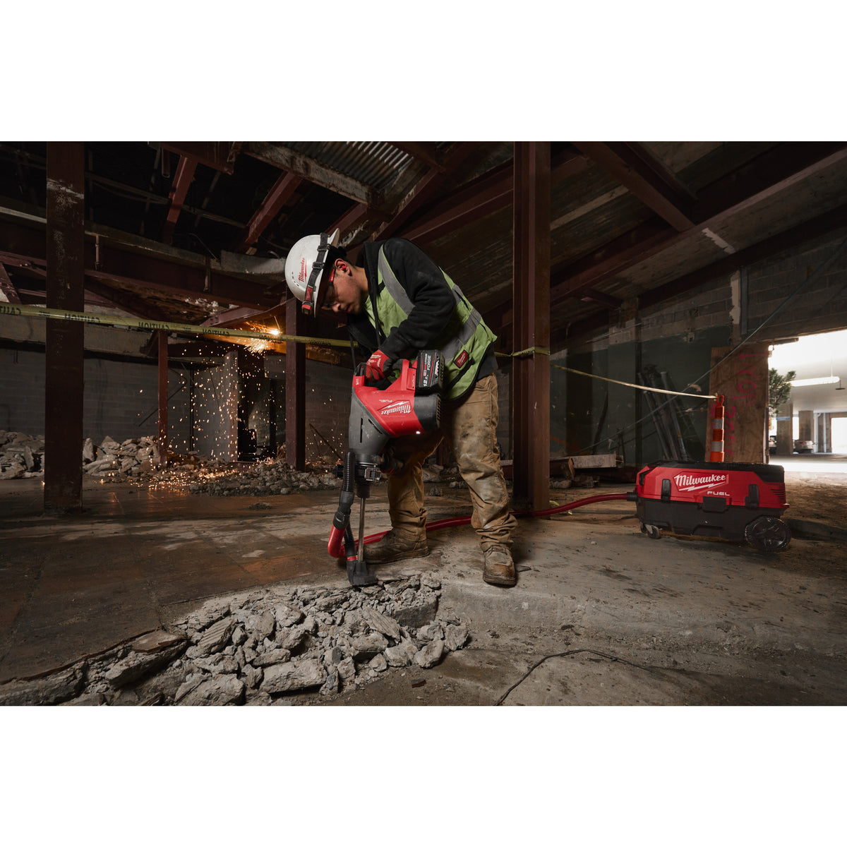 Milwaukee M18™ ONE-KEY™ SDS-Max Akku-Kombihammer 45 mm M18FHACO745 - Produktbild 10