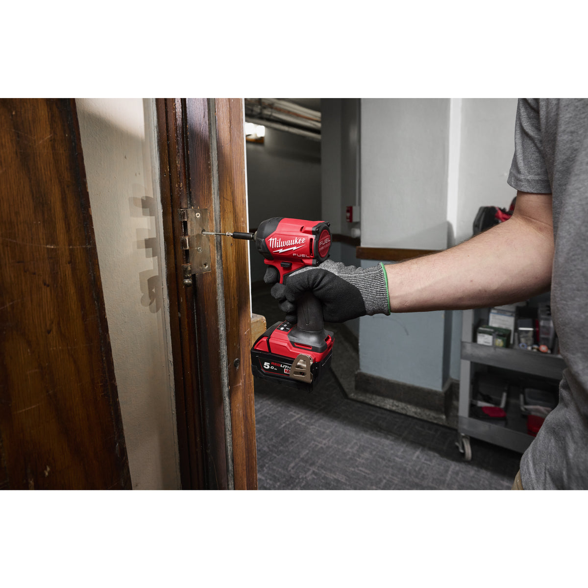 Milwaukee M18 FUEL™ SURGE™ 1/4˝ Hex-Hydraulik-Akku-Schlagschrauber M18FIDRQ - Produktbild 9