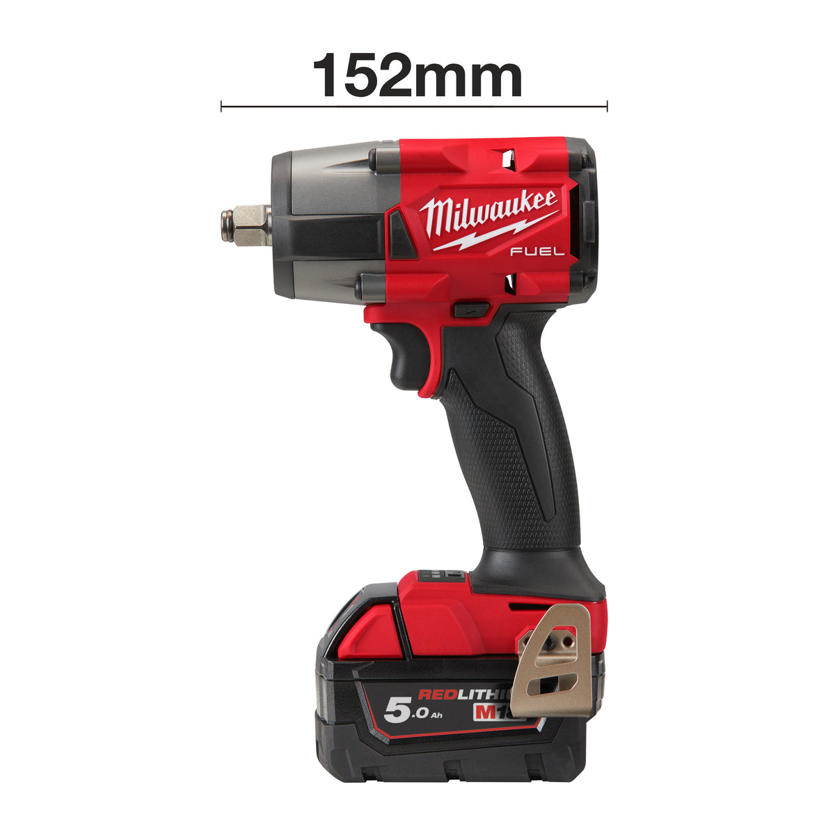 Milwaukee M18 FUEL™ 1/2˝-Akku-Schlagschrauber Vierkant mit Sprengring M18FMTIW2F12 - Produktbild 6