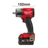 Milwaukee M18 FUEL™ 1/2˝-Akku-Schlagschrauber Vierkant mit Sprengring M18FMTIW2F12 - Produktbild 6