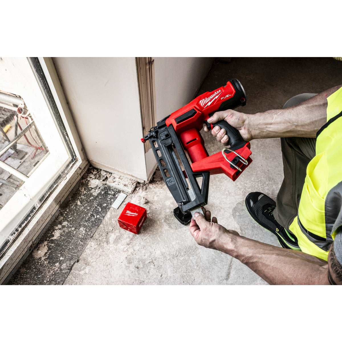 Milwaukee M18 FUEL™ Akku-Stiftnagler M18FN16GS - Produktbild 4