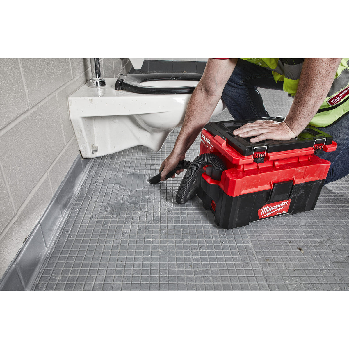 Milwaukee M18 FUEL™ Akku-Packout-Nass/Trockensauger M18FPOVCL - Produktbild 9