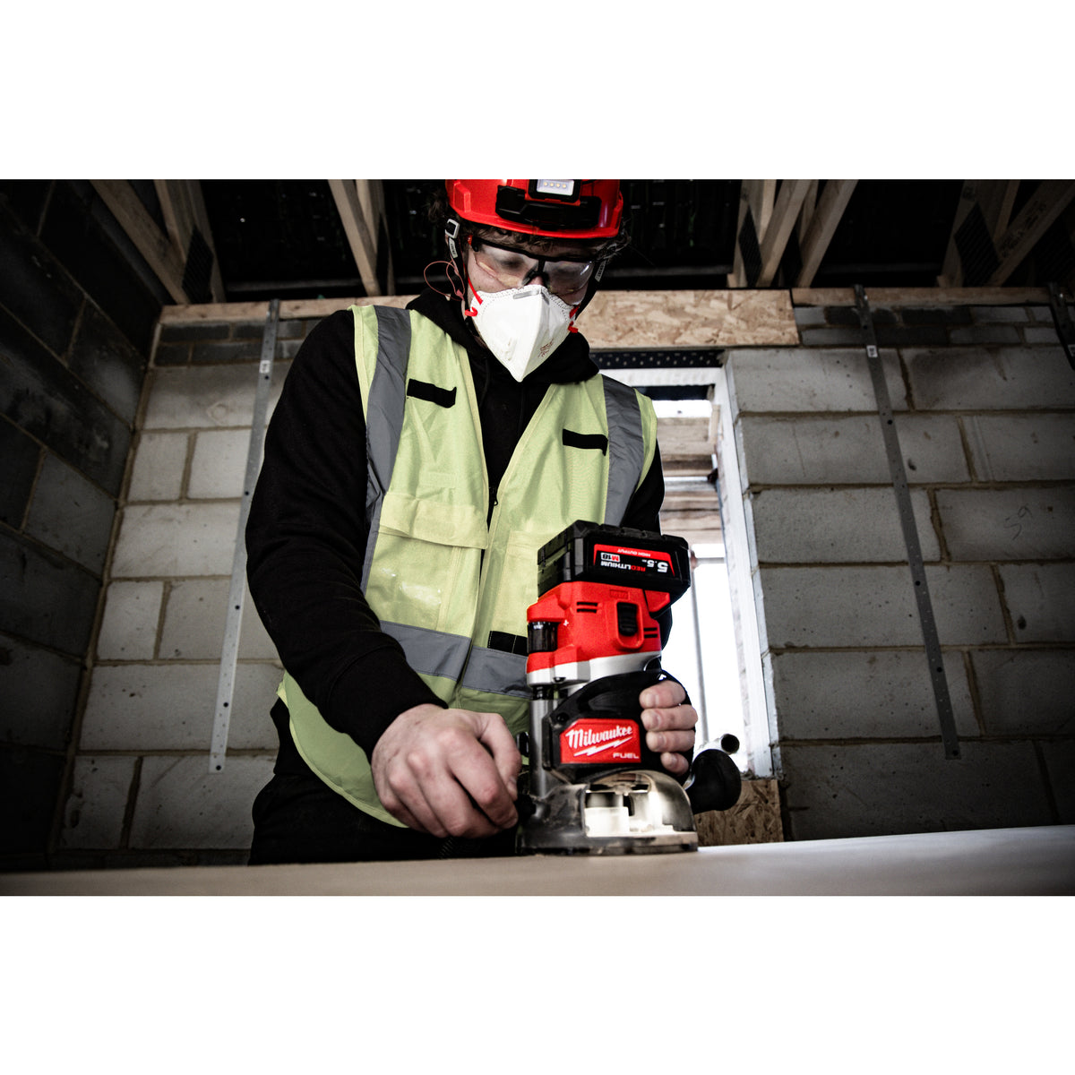 Milwaukee M18 FUEL™ Akku-Oberfräse 12 mm M18FR12 - Produktbild 8