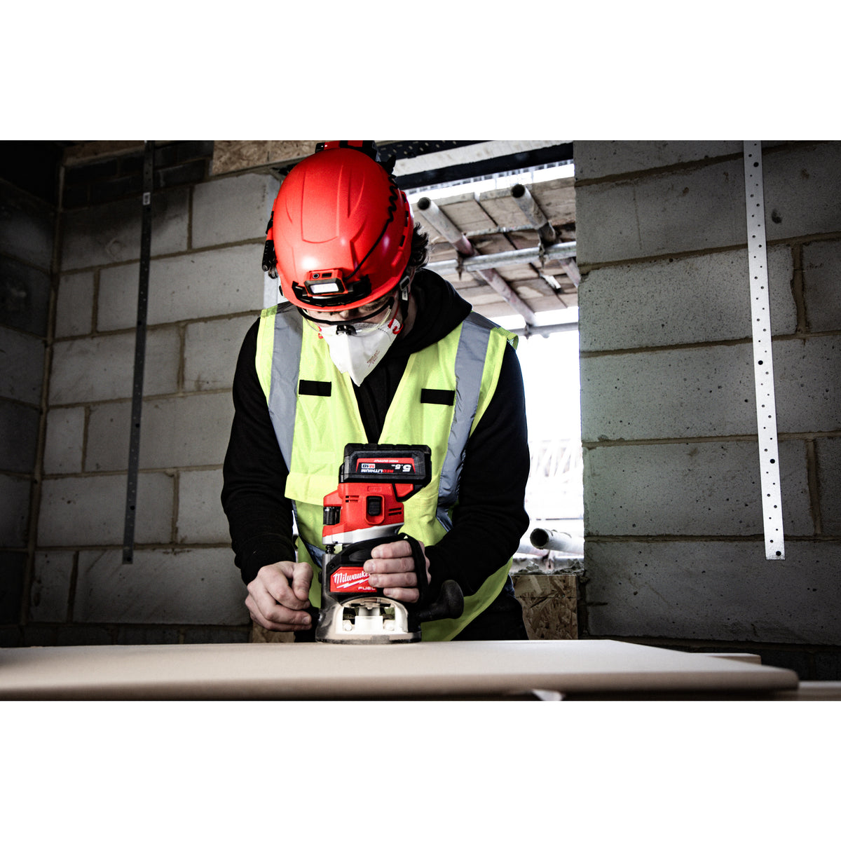 Milwaukee M18 FUEL™ Akku-Oberfräse 12 mm M18FR12 - Produktbild 10