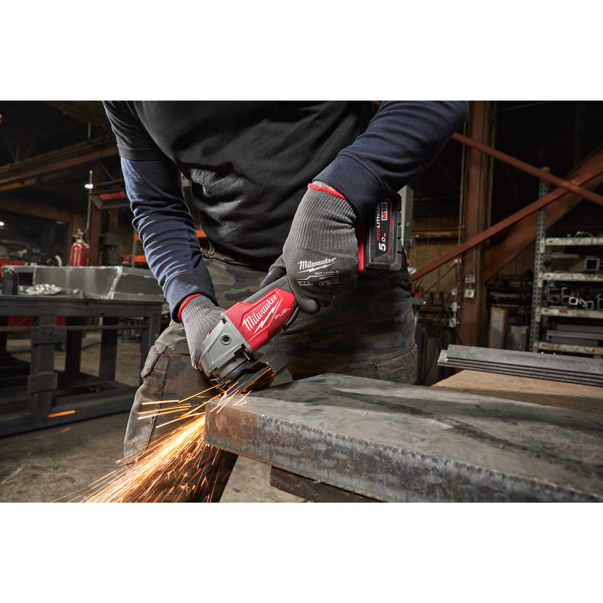 Milwaukee M18 FUEL™ Akku-Winkelschleifer M18FSAG125X - Produktbild 11