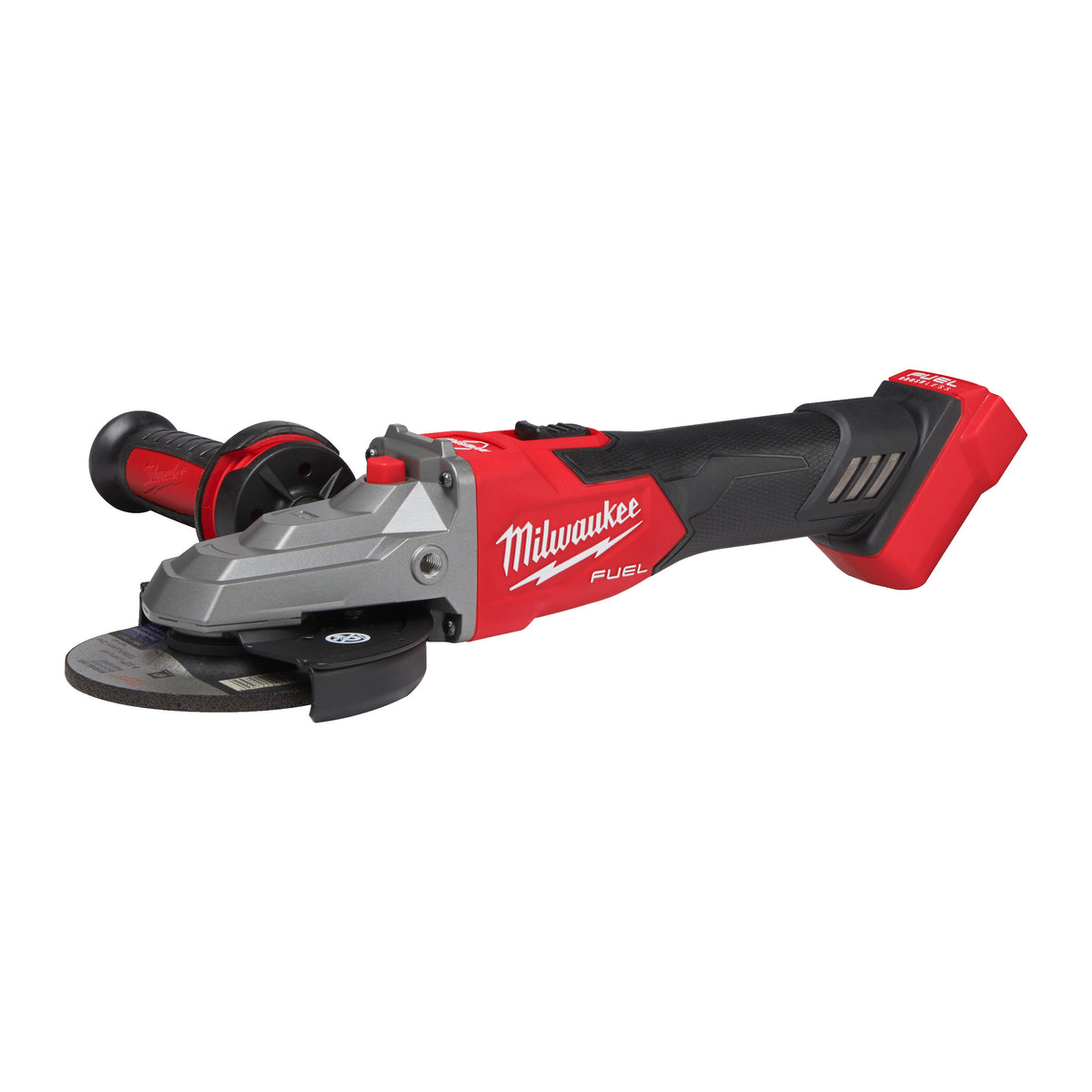 Milwaukee M18 FUEL™ Akku-Flachkopf-Winkelschleifer m. Bremse M18FSAGF125XB - Produktbild 1