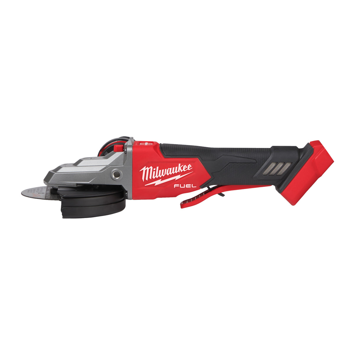 Milwaukee M18 FUEL™ Akku-Flachkopf-Sicherheits-Winkelschleifer M18FSAGF125XPDB - Produktbild 4