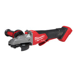 Milwaukee M18 FUEL™ Akku-Flachkopf-Sicherheits-Winkelschleifer M18FSAGF125XPDB - Produktbild 5