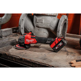 Milwaukee M18 FUEL™ Akku-Winkelschleifer mit Geschwindigkeitsregler & Schiebeschalter M18FSAGV125XB - Produktbild 12