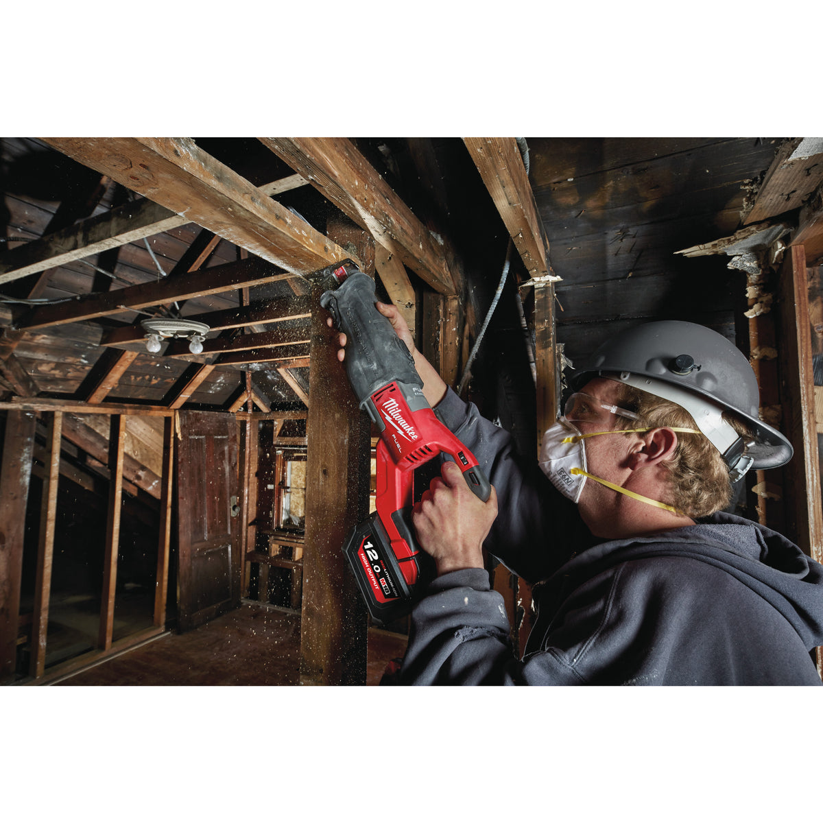Milwaukee M18 FUEL™ Akku-Säbelsäge M18FSX - Produktbild 12