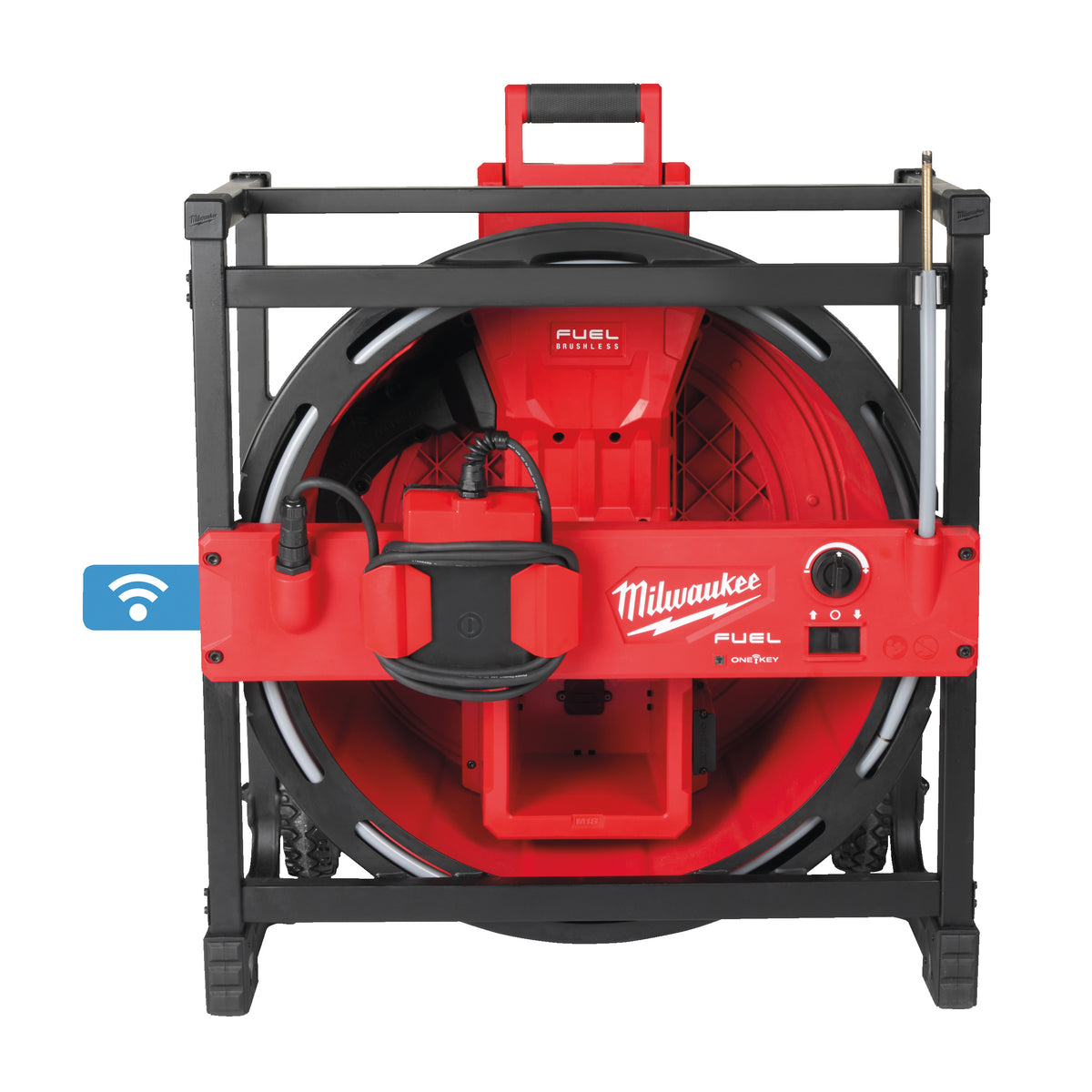 Milwaukee M18™ Akku-Hochgeschwindigkeits-Rohrreiniger mit flexibler Welle M18HSFSM - Produktbild 1
