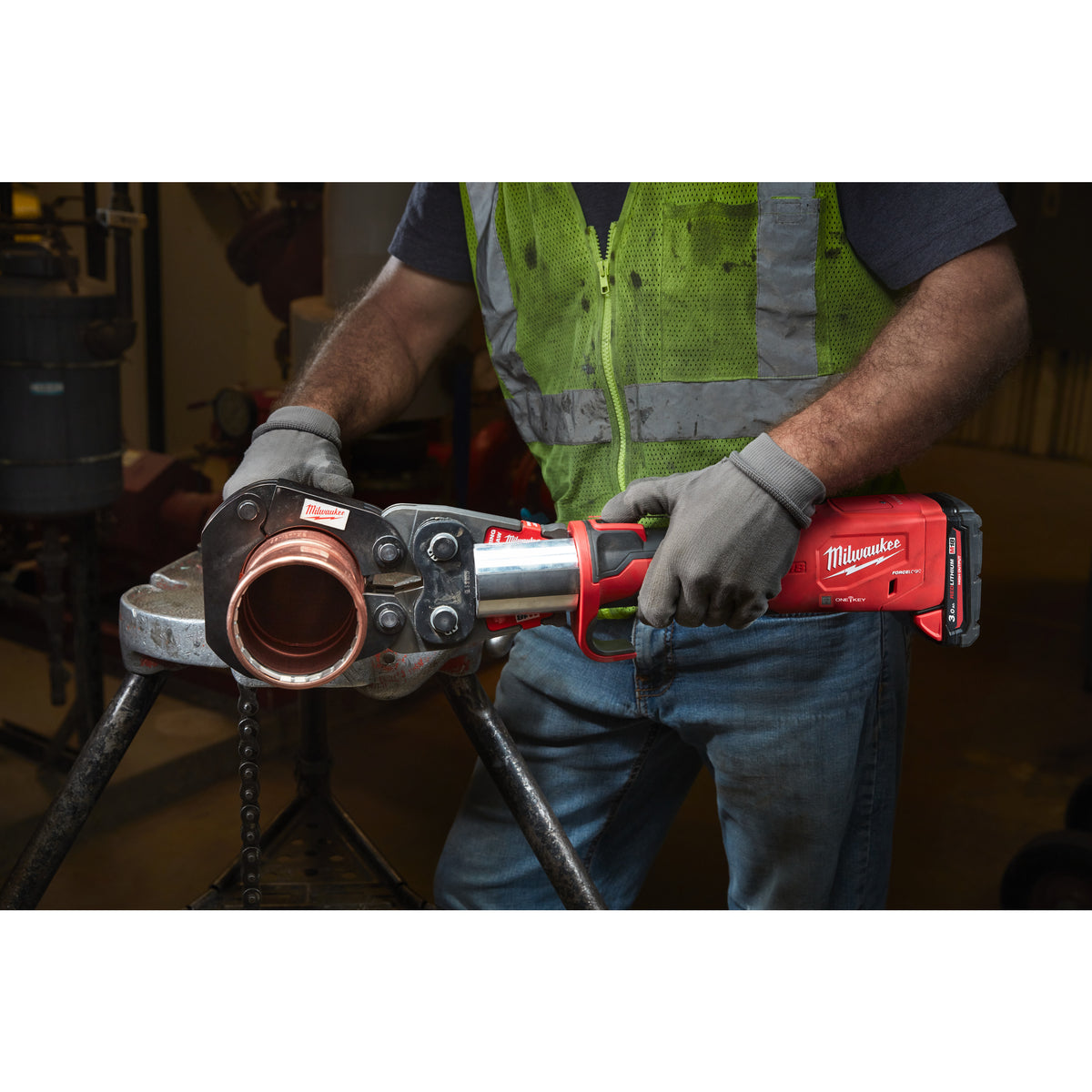 Milwaukee M18™ ONE KEY™ Bürstenloses Akku-Presswerkzeug (Sanitär) M18ONEBLHPT - Produktbild 10