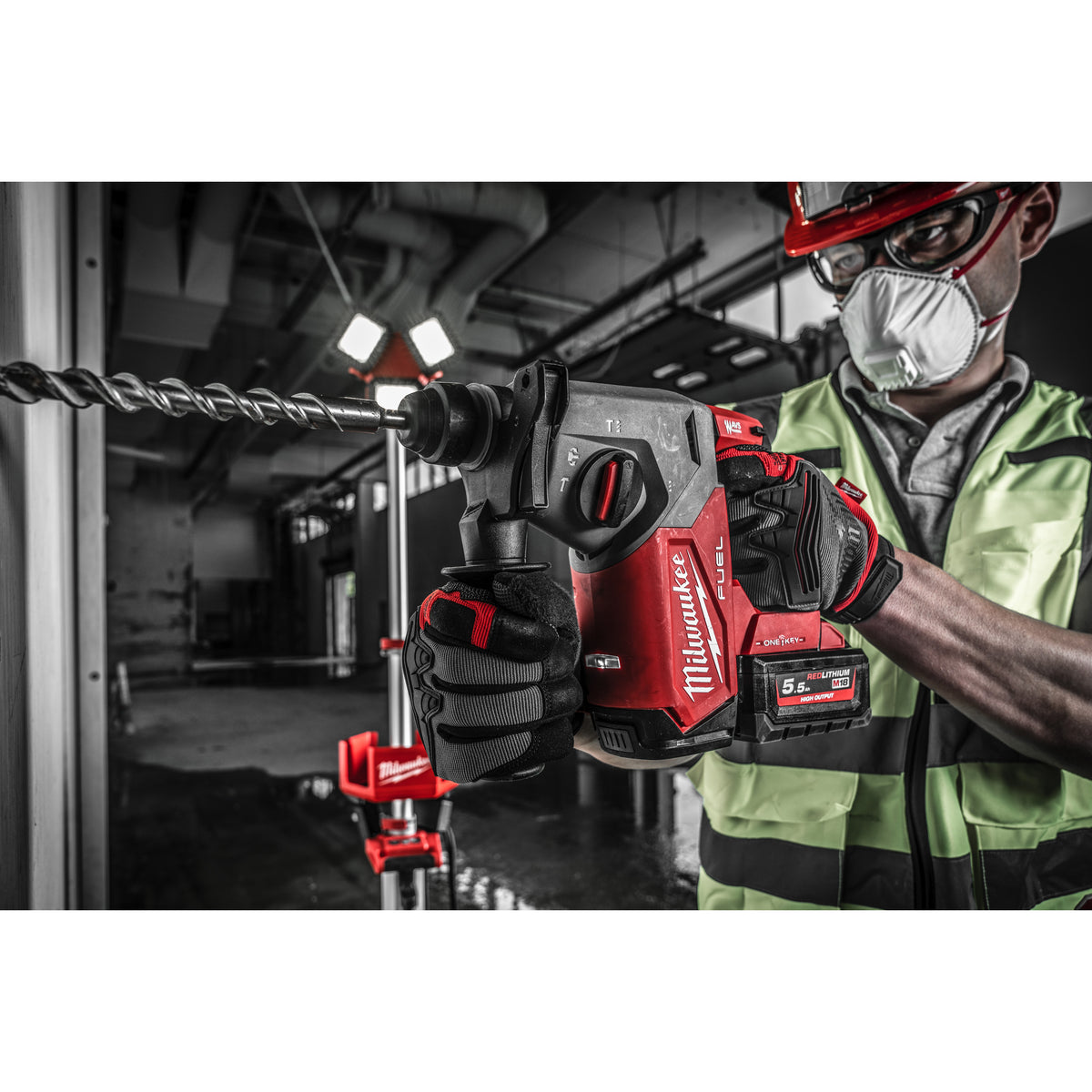 Milwaukee M18™ ONE KEY™ Akku-Kombihammer M18ONEFH - Produktbild 10