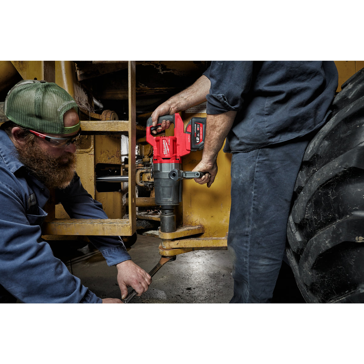 Milwaukee M18 FUEL™ ONE KEY™ 1"-Akku-Schlagschrauber Vierkant Sprengring M18ONEFHIWF1DS - Produktbild 11