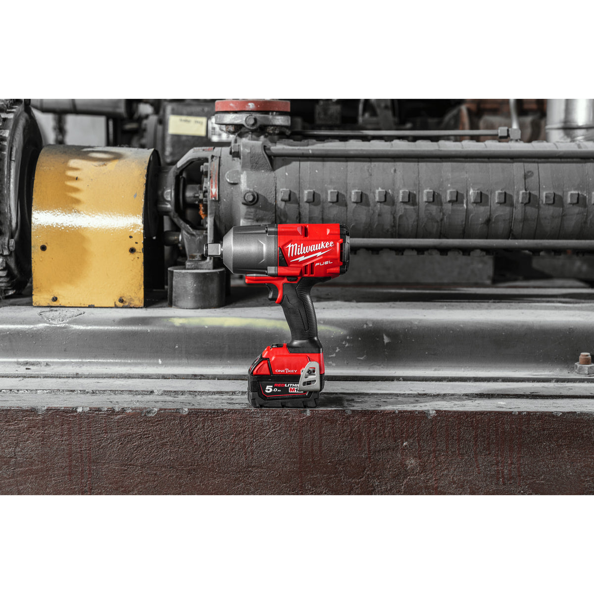 Milwaukee M18™ ONE KEY™ 3/4"-Akku-Schlagschrauber Vierkant mit Sprengring M18ONEFHIWF34 - Produktbild 7