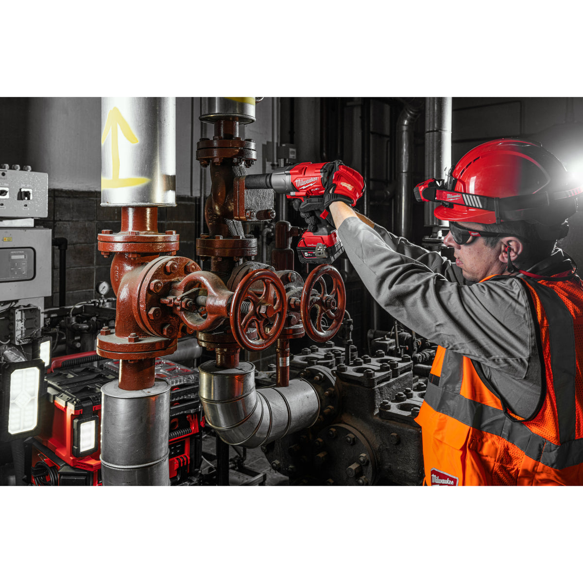 Milwaukee M18™ ONE KEY™ 3/4"-Akku-Schlagschrauber Vierkant mit Sprengring M18ONEFHIWF34 - Produktbild 10