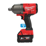 Milwaukee M18™ ONE KEY™ 3/4"-Akku-Schlagschrauber Vierkant mit Sprengring M18ONEFHIWF34 - Produktbild 2