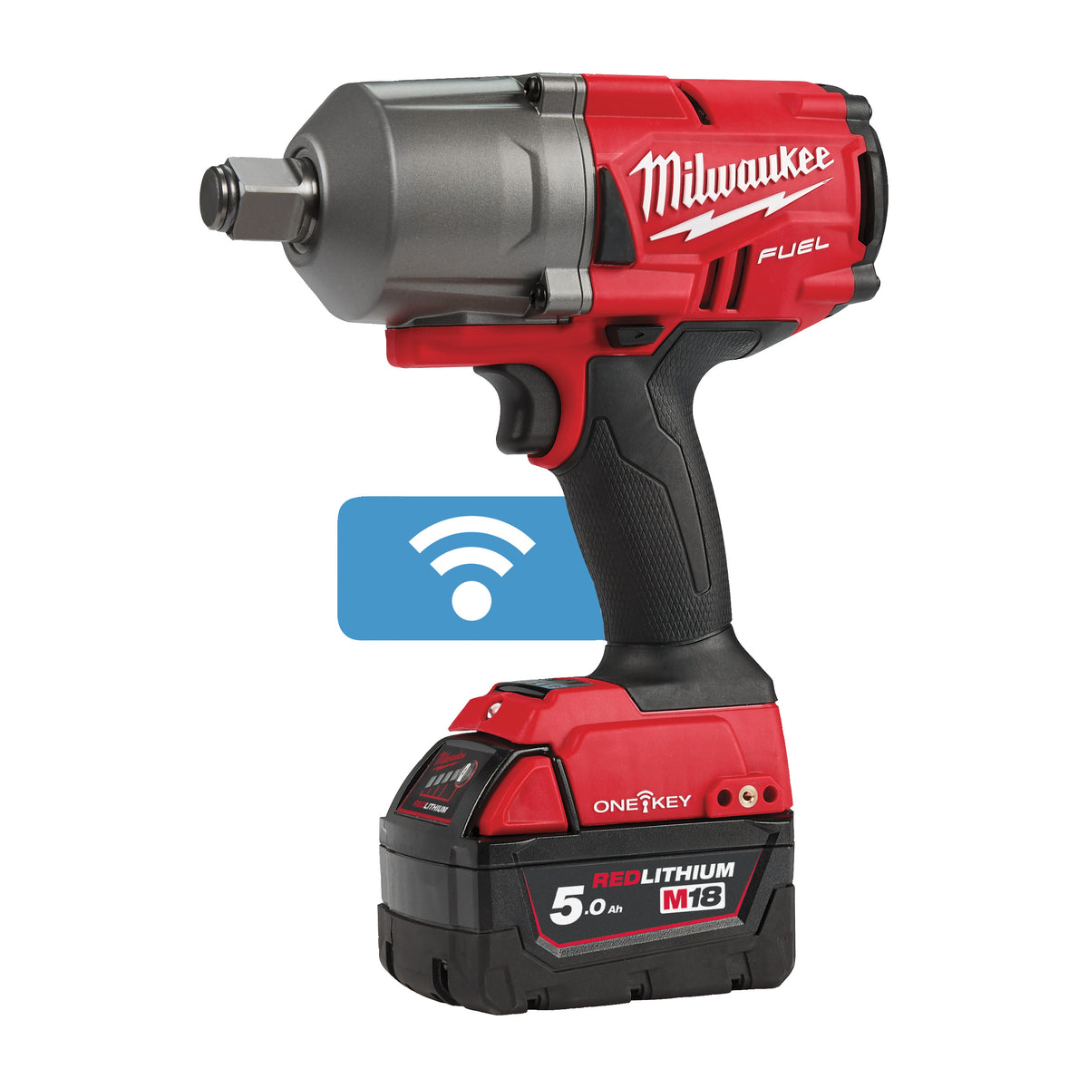 Milwaukee M18™ ONE KEY™ 3/4"-Akku-Schlagschrauber Vierkant mit Sprengring M18ONEFHIWF34 - Produktbild 8