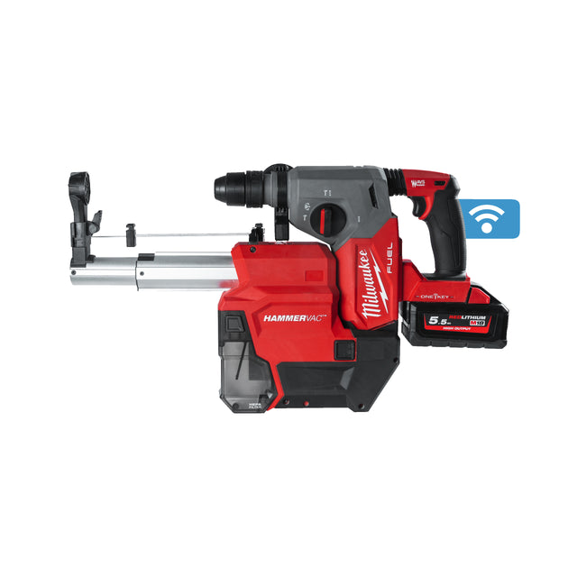 Milwaukee M18™ ONE KEY™ Akku-Kombihammer + Staubabsaugung M18ONEFHXDEL - Produktbild 1