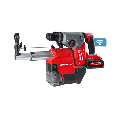 Milwaukee M18™ ONE KEY™ Akku-Kombihammer + Staubabsaugung M18ONEFHXDEL - Produktbild 2