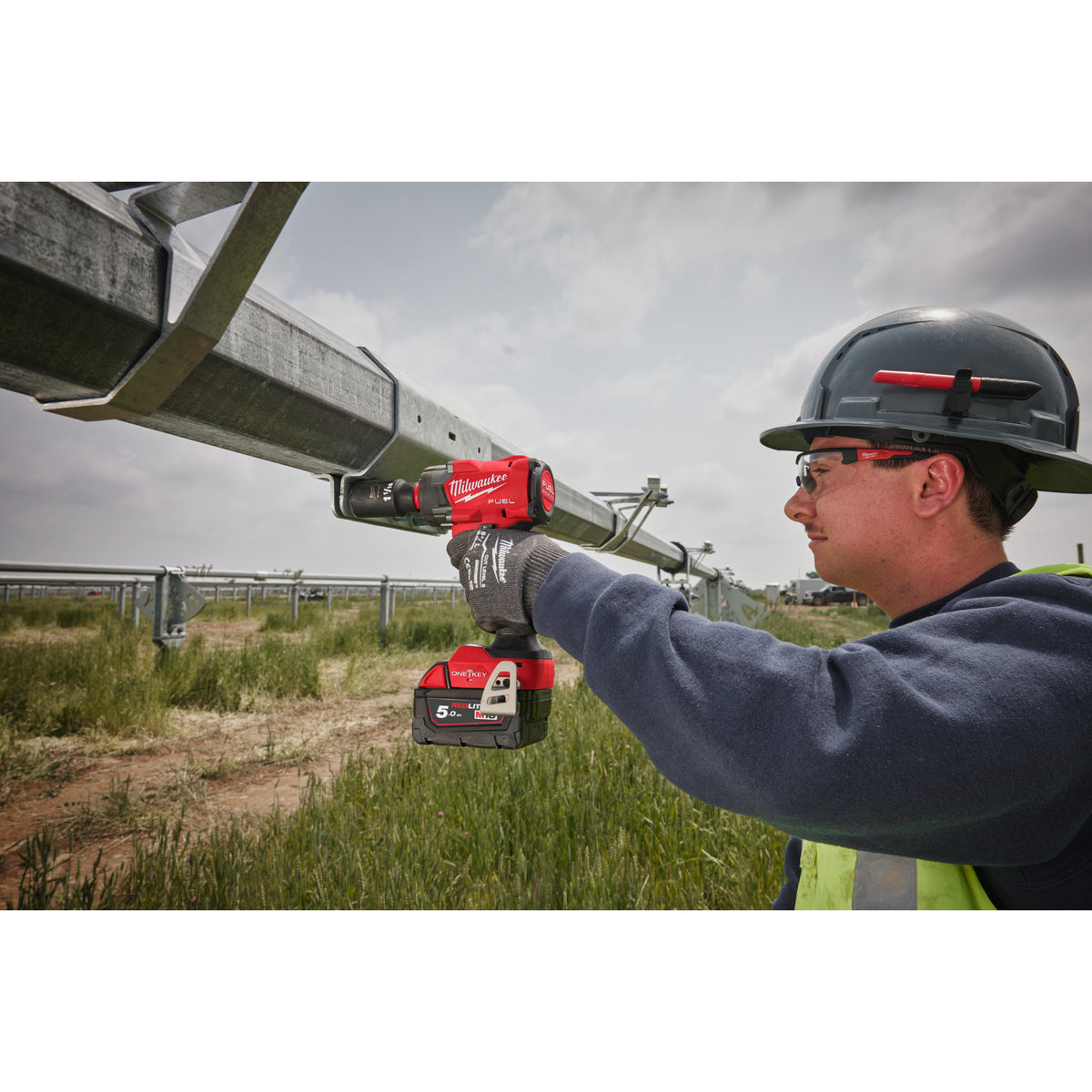 Milwaukee M18™ Fuel ONE-KEY™ 1/2" Akku-Schlagschrauber für Solaranlagen M18ONEFIW2FC12 - Produktbild 6