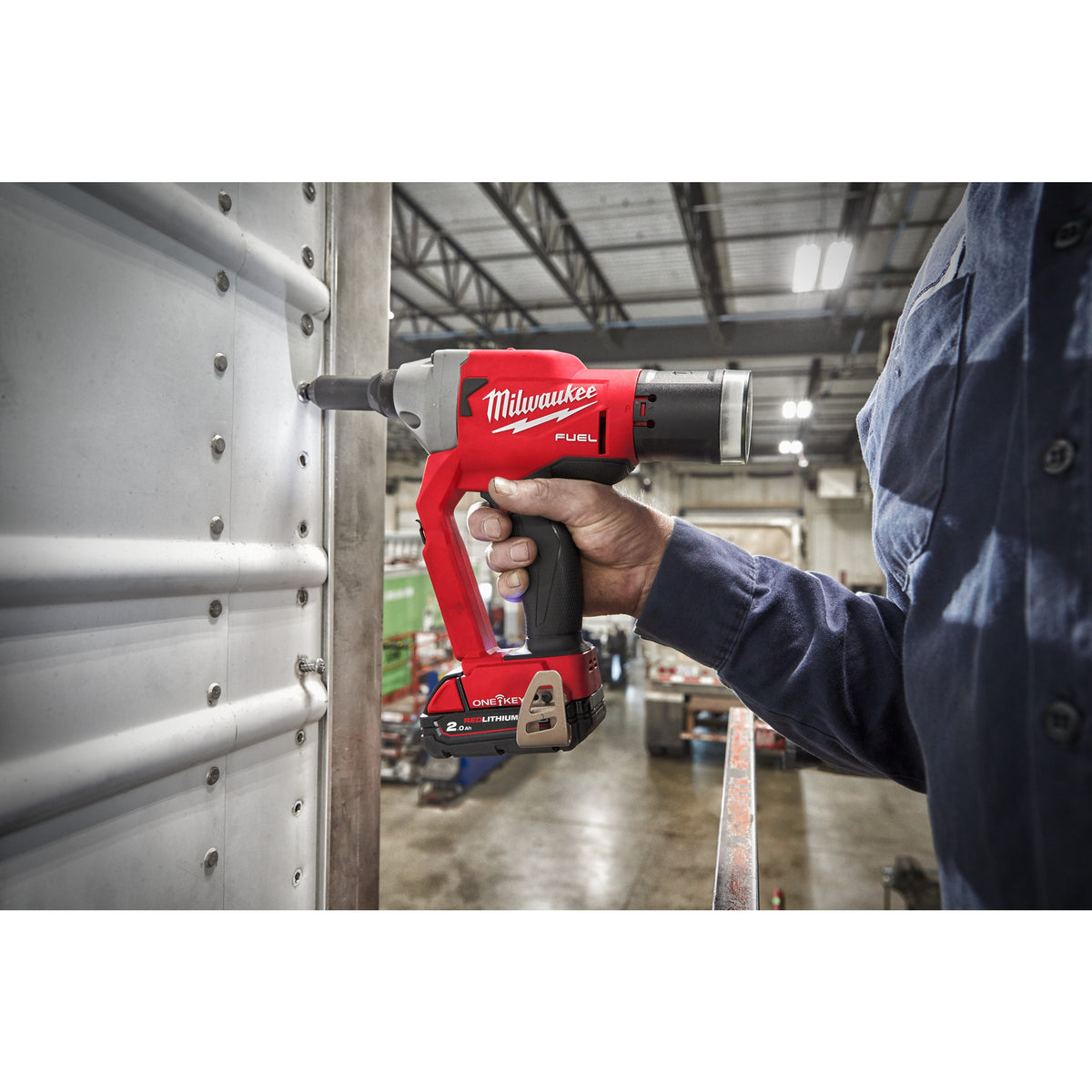 Milwaukee M18™ ONE KEY™ Akku-Blindnietgerät M18ONEFPRT - Produktbild 7