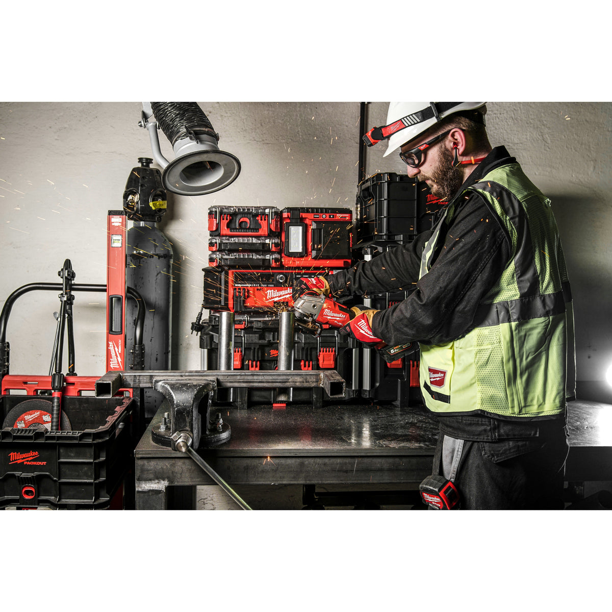 Milwaukee M18 FUEL™ ONEKEY™ Akku-Winkelschleifer m. Bremse M18ONEFSAG125XB - Produktbild 12