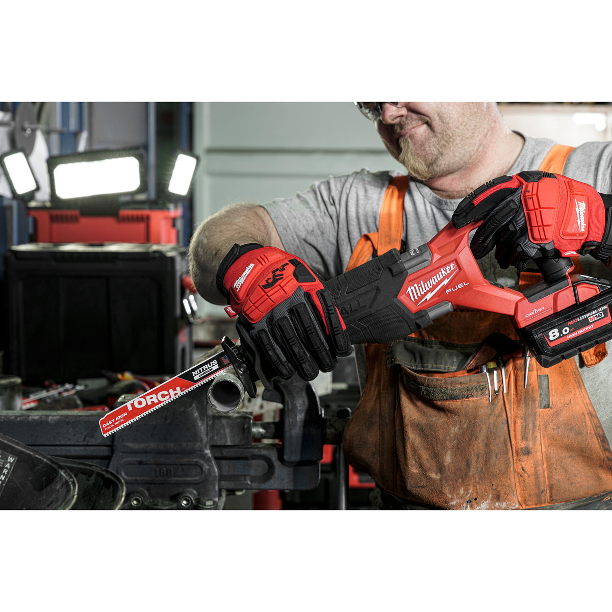 Milwaukee M18 FUEL™ ONE-KEY™ Akku-Säbelsäge M18ONEFSZ - Produktbild 11