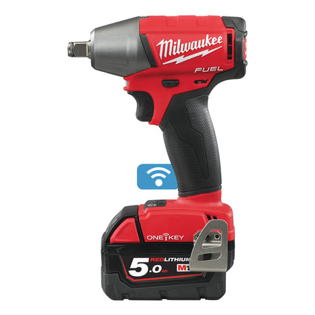 Milwaukee M18™ ONE KEY™ 1/2"-Akku-Schlagschrauber Vierkant mit Sprengring M18ONEIWF12 - Produktbild 3
