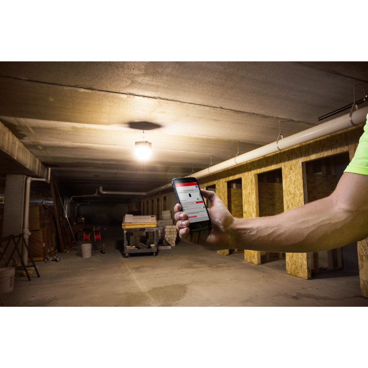 Milwaukee M18™ Akku-Bauleuchte M18ONESLSP-0 (SCHUKO GALP socket) - Produktbild 6