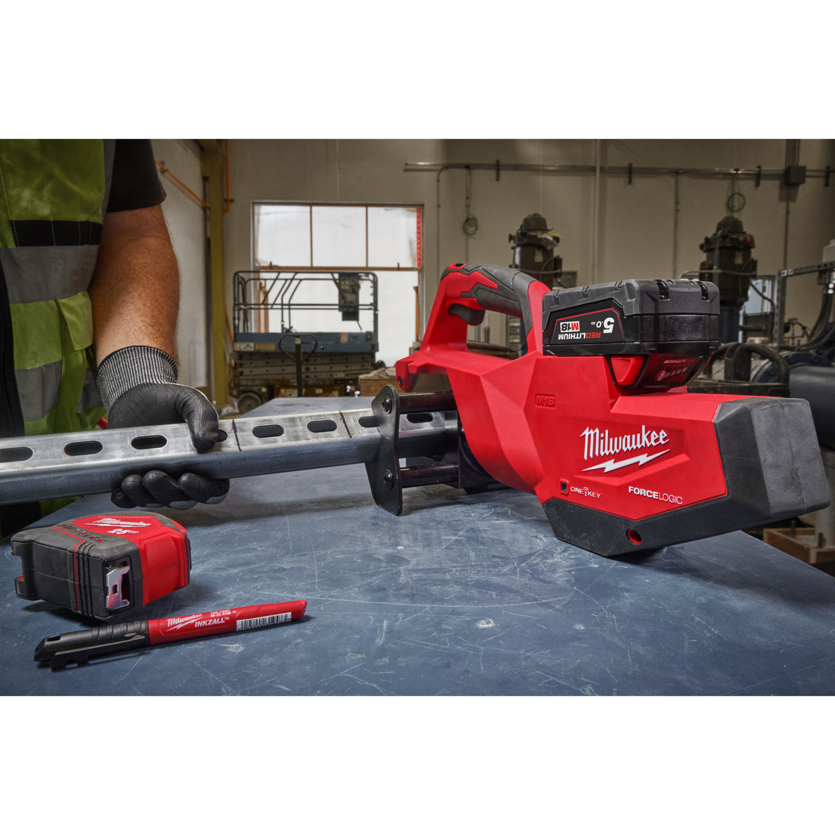 Milwaukee M18™ FORCE LOGIC™ Akku-Profil-Schneider M18STSO - Produktbild 9