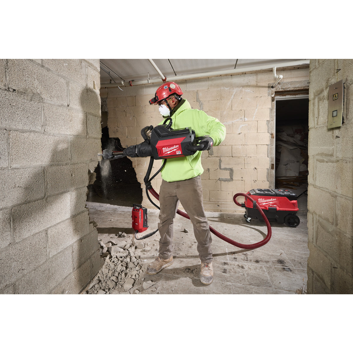 Milwaukee MX FUEL™ Akku-Abbruchhammer 10 kg MXFHADO1000 - Produktbild 9
